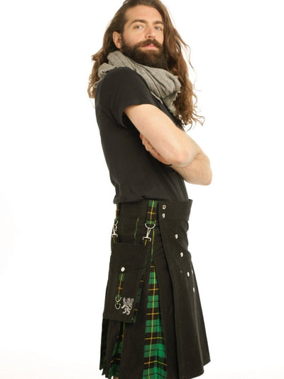 Deluxe Hybrid Kilt - Tartan Box Pleated