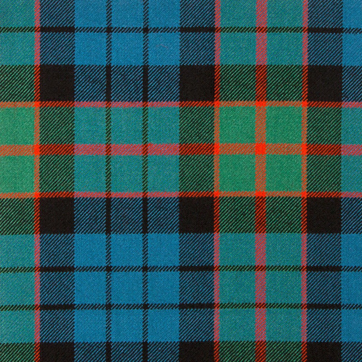 Fletcher Ancient Tartan Crest Black Garden Flag - Gold Thistle Style main image 1