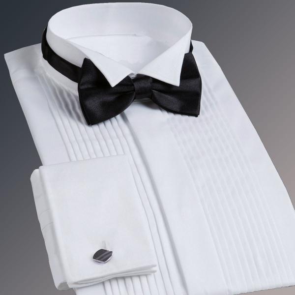 Wing Collar Tuxedo Shirt