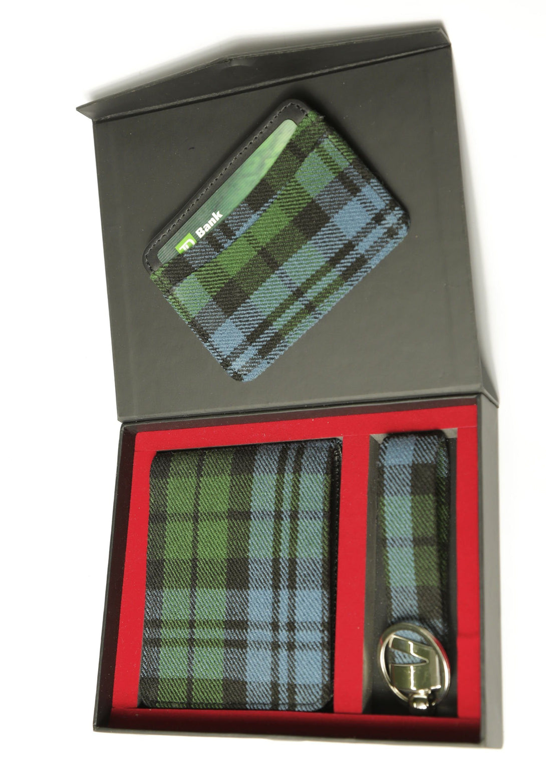 Gift Box with Wallet, Card holder and Key Chain