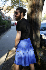 Gothic Kilt for Steampunk - Back Side View