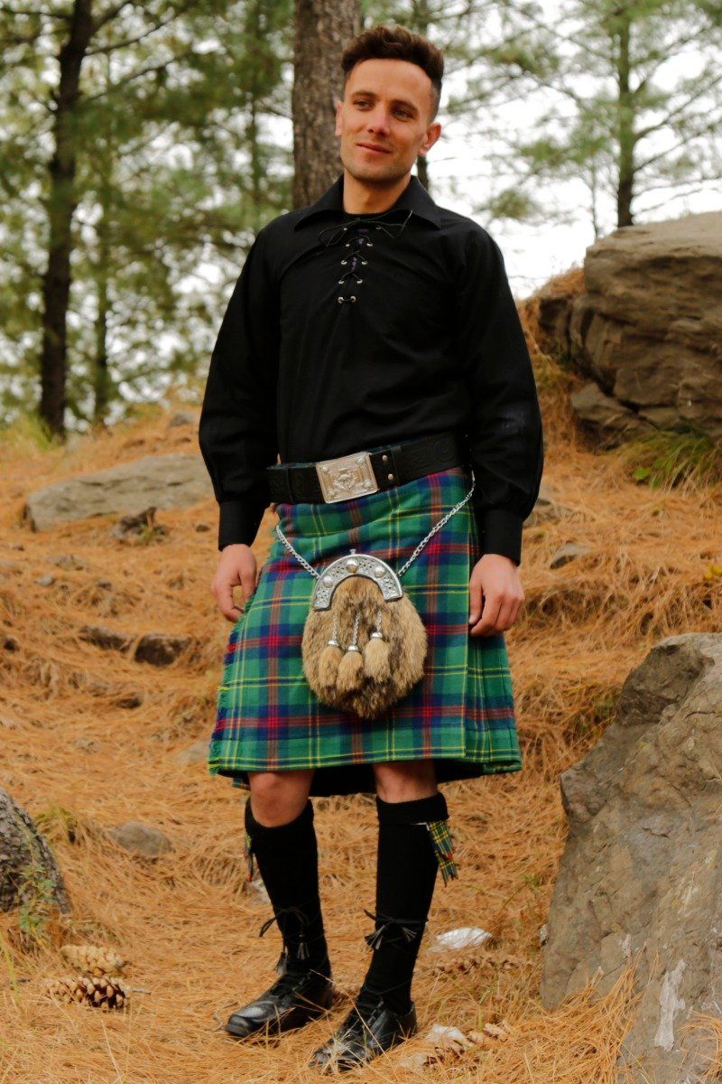 Gretna Green Tartan Kilt - Front view