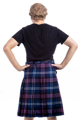 Heritage of Scotland Tartan kilt - Back view