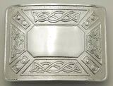 Highland Celtic Knot Buckle For Kilt Belt 
