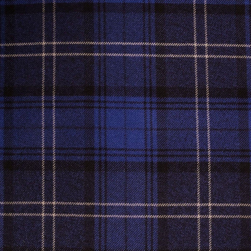 Highland Granite Navy tartan swatch