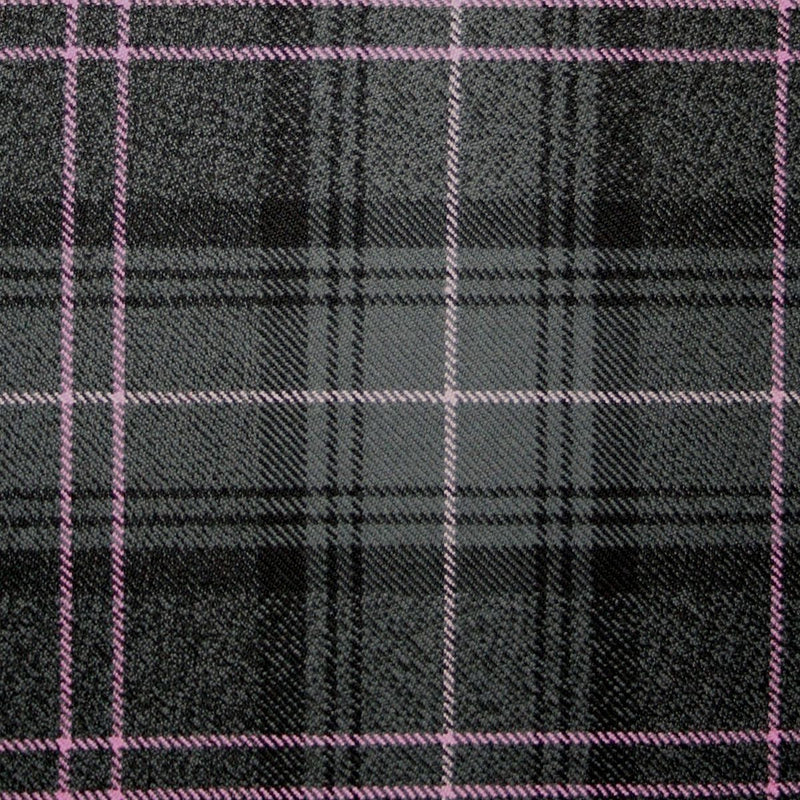 Highland Granite Pink tartan swatch