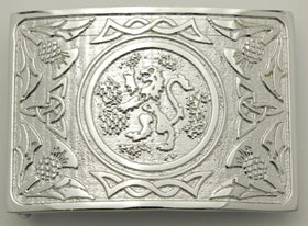 Highland Lion Rampant Buckle For Kilt Belt