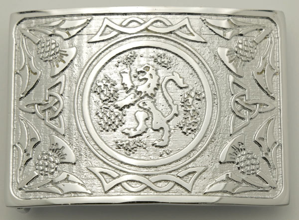 Highland Lion Rampant  Buckle For Kilt Belt