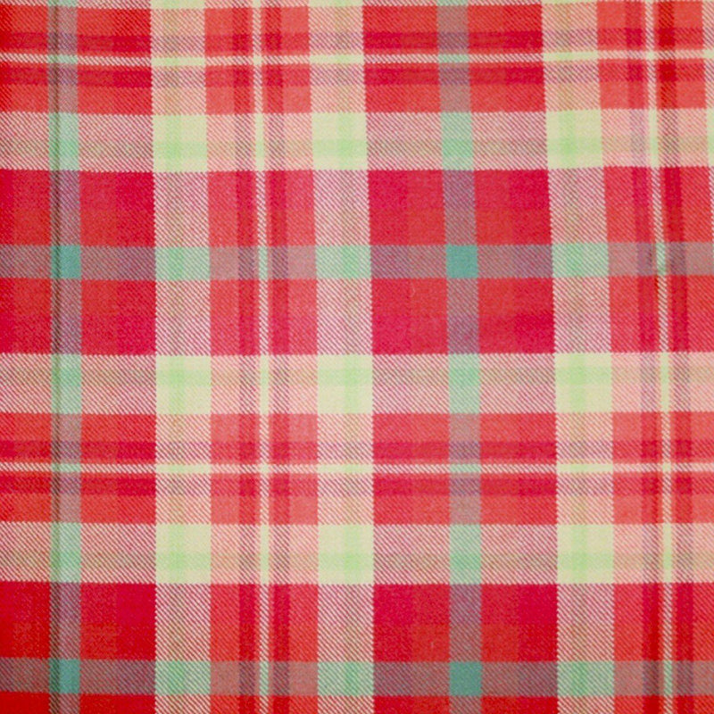Highland Rose tartan swatch