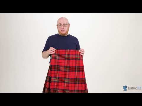  Leslie Plaid Tartan Kilt - Video