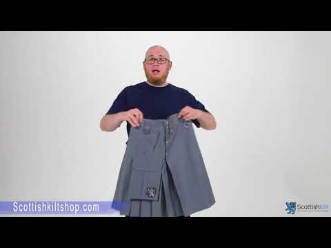 Slash Pocket Kilt for Elegant Men - Video