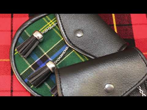 Matching Tartan Sporran- video
