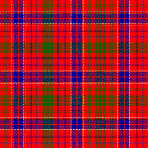 Huntly District tartan swatch