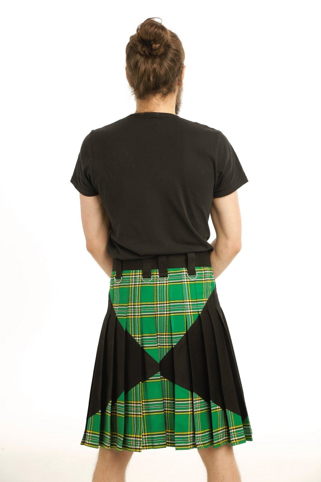 Irish Hybrid Kilt - Back Side View