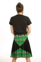 Irish Hybrid Kilt - Back Side View