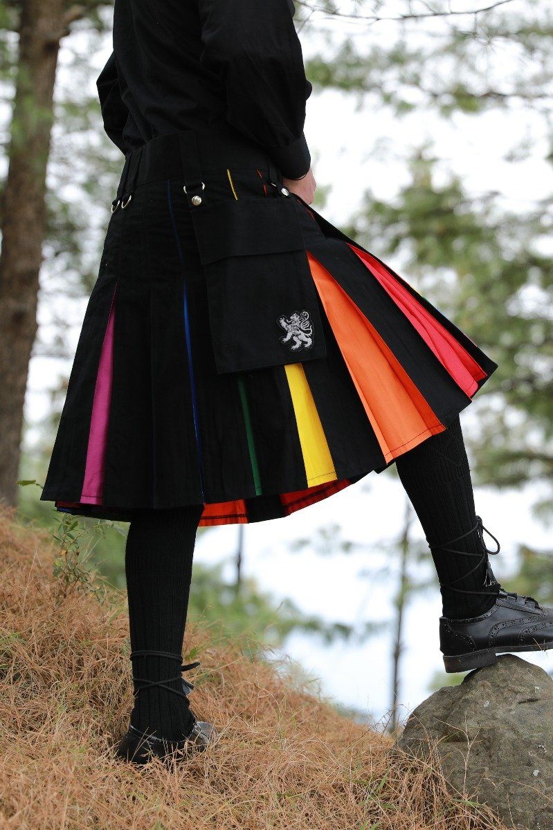 LGBT Gay Pride Kilt-back