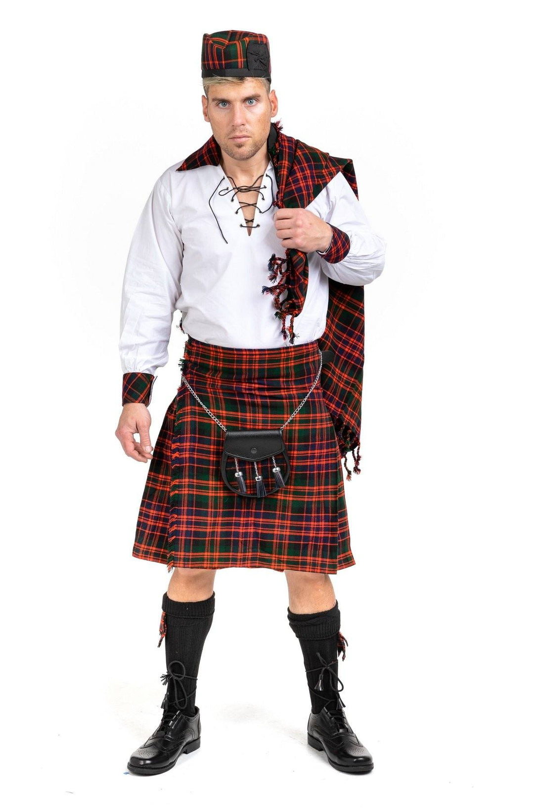 MacDonald Tartan Kilt and outfit