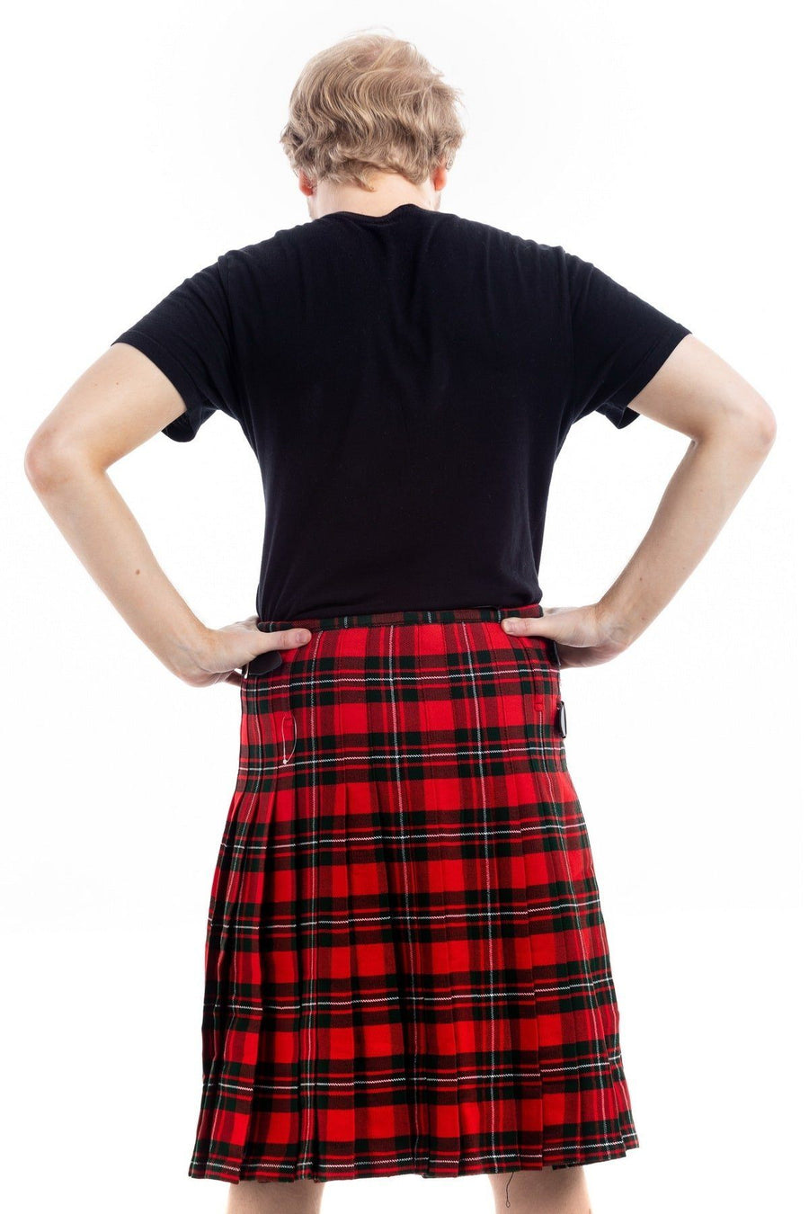 Clan MacGregor Tartan Kilt - Back view