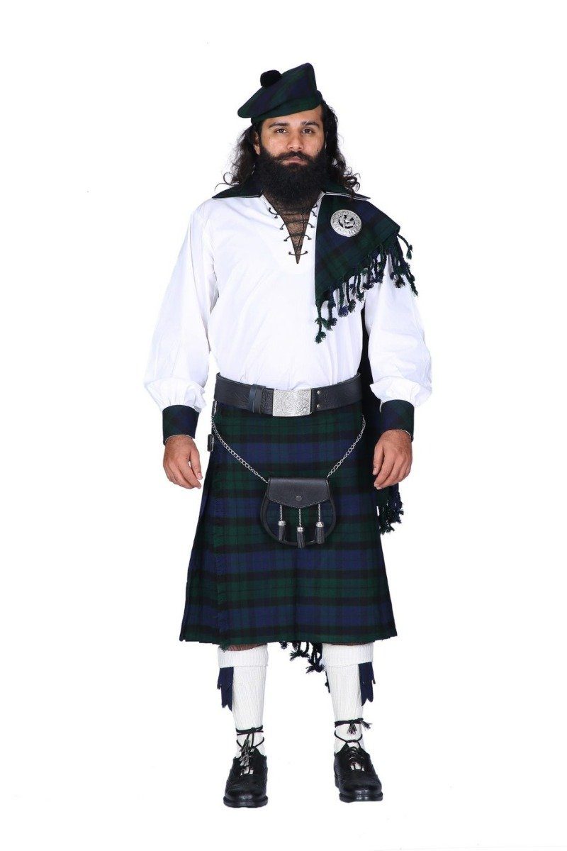 Mackay tartan kilt outfit