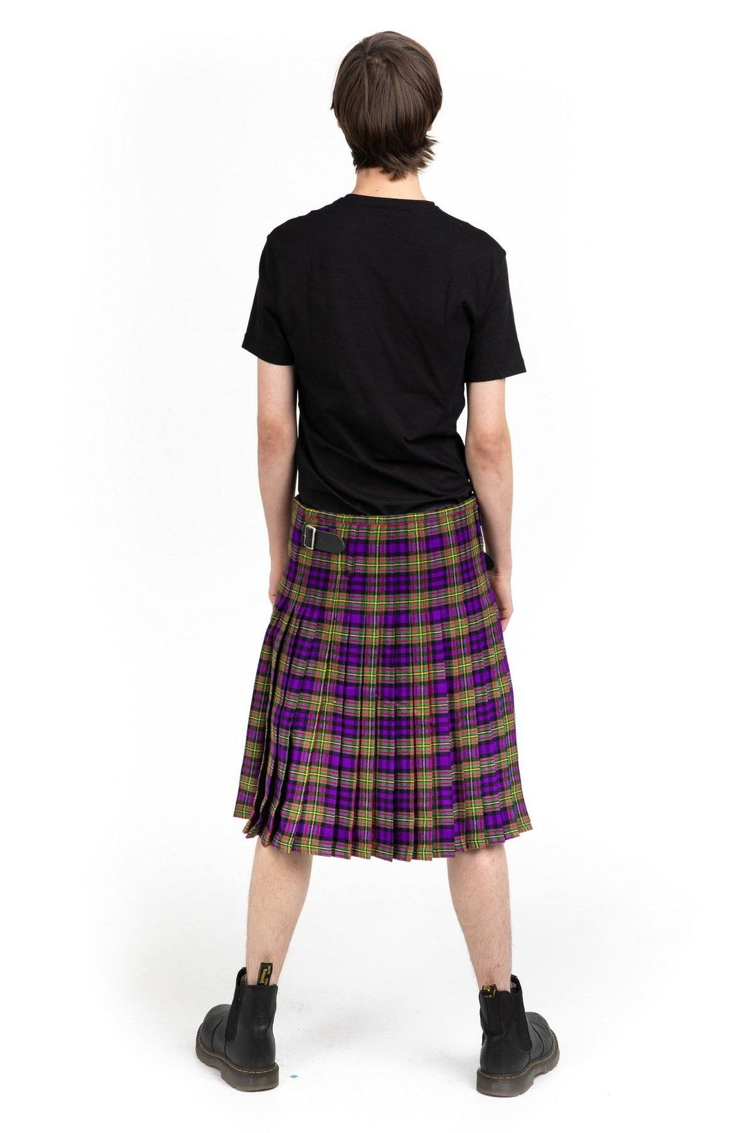 Clan Maclellan Tartan Kilt - Back side view