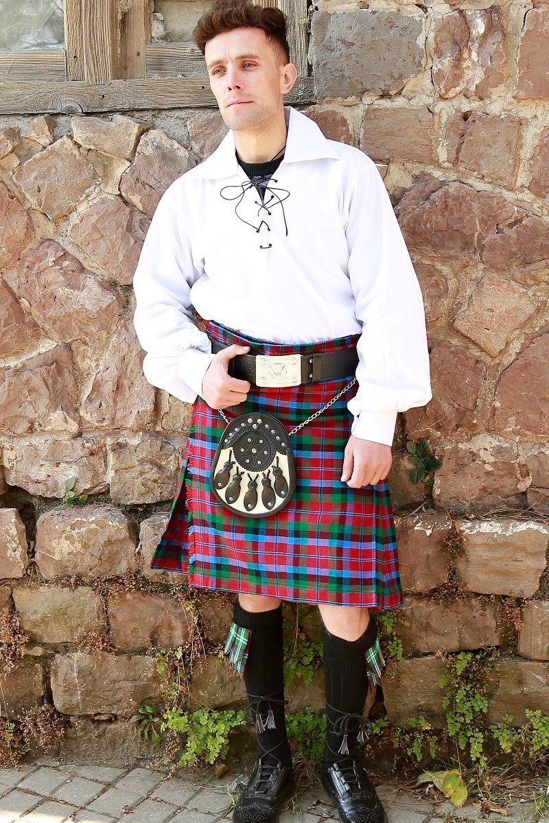 Macnaughton sales tartan kilt