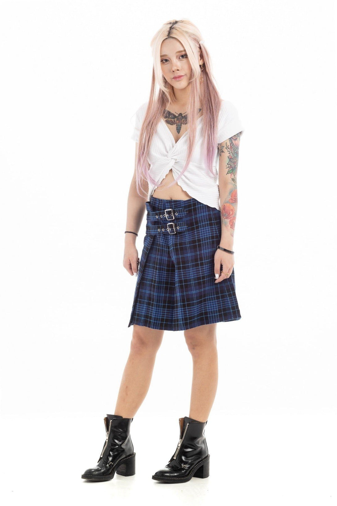 Plaid Skirt