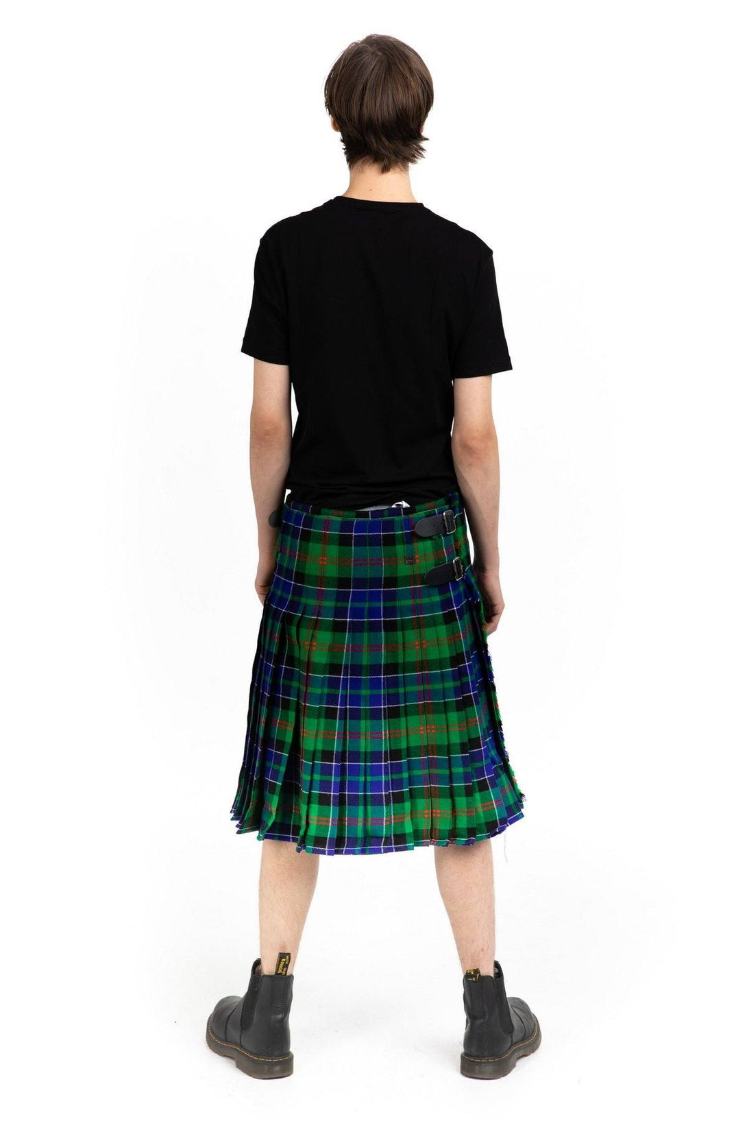 Paterson Tartan Kilt - Back side view