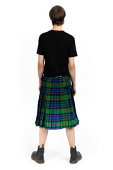 Paterson Tartan Kilt - Back side view