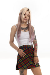 Tartan Mini Skirts for women