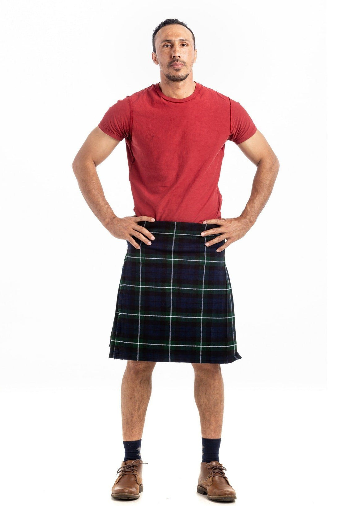 Regiment of Foot official Tartan Kilt - Front side view