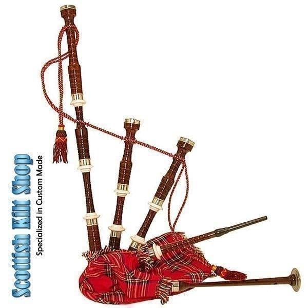 Rosewood Bagpipe Professional Set - Fully Functional