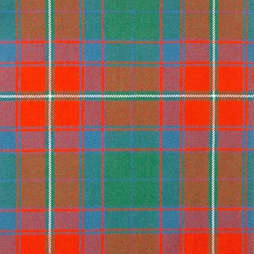 Roxburgh Red Ancient tartan swatch