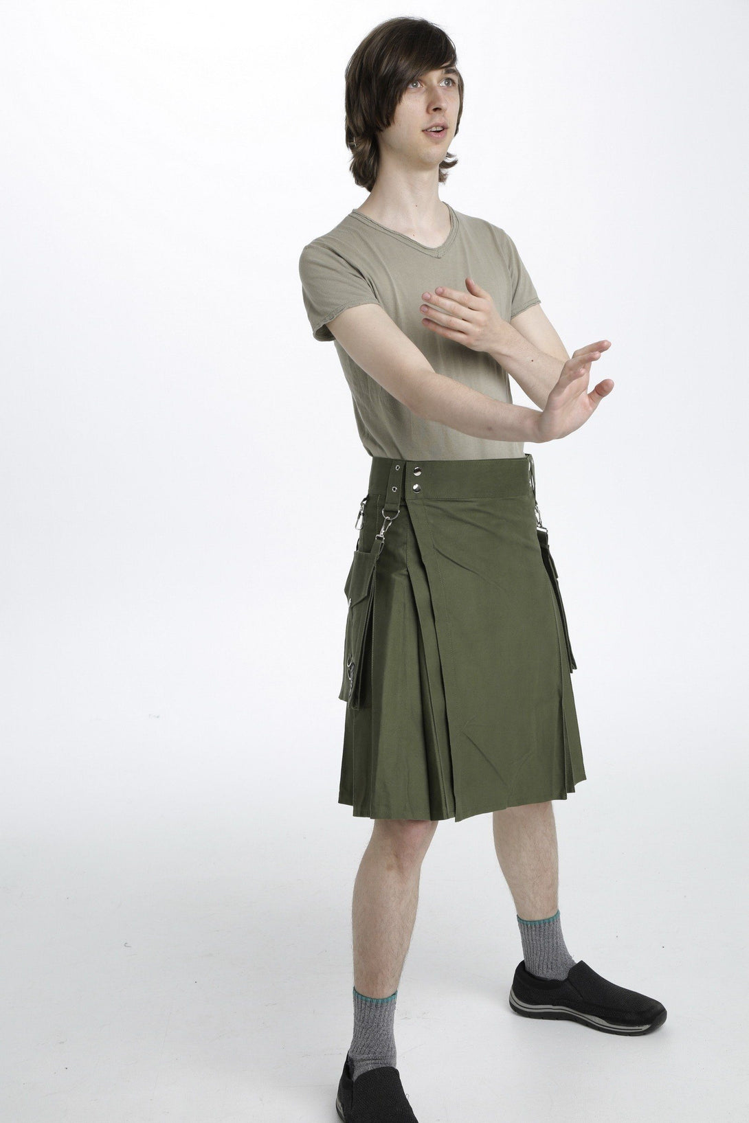 Running Kilt for Sports Men - Right side view