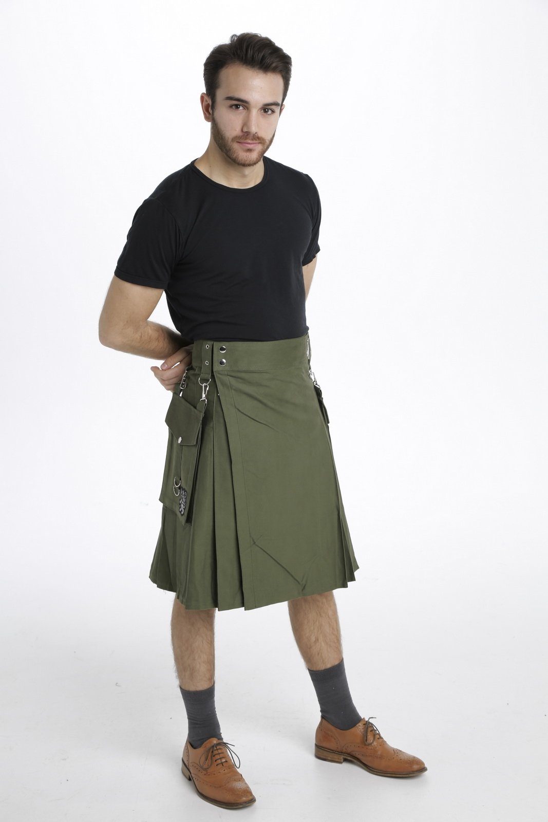 Large Convenient Utility Kilt Belt Pouch Made in Scotland