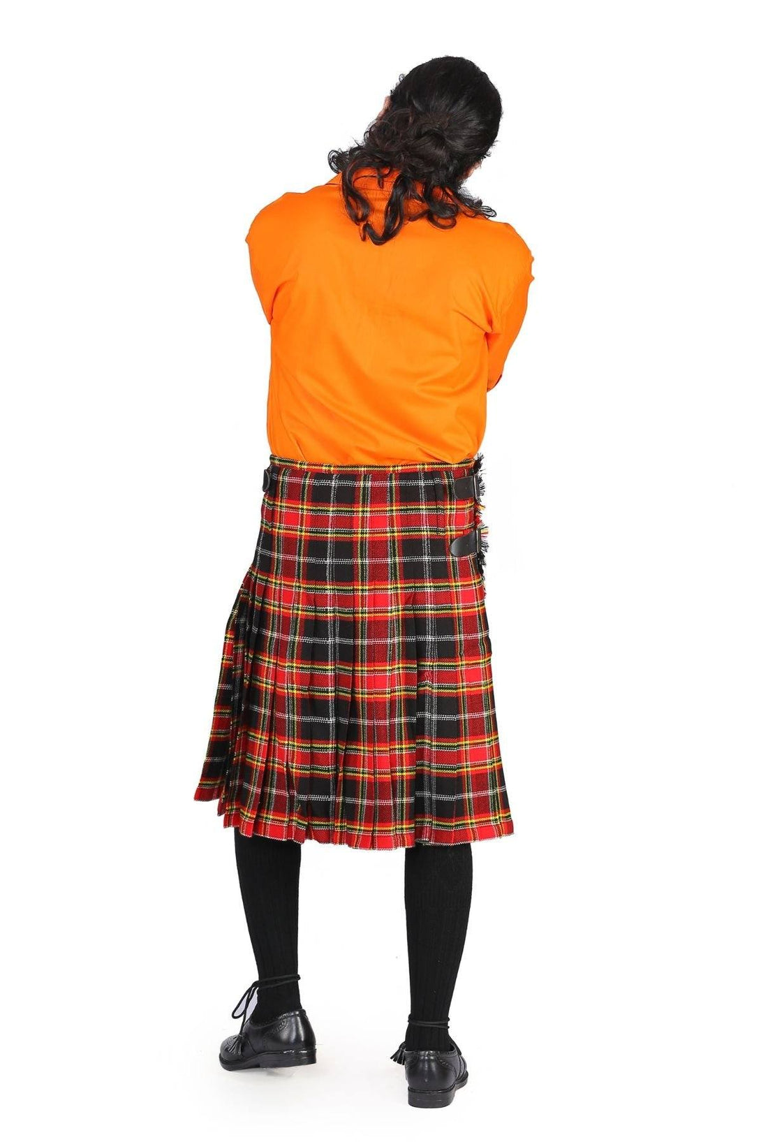 Sens Modern Tartan Kilt - back