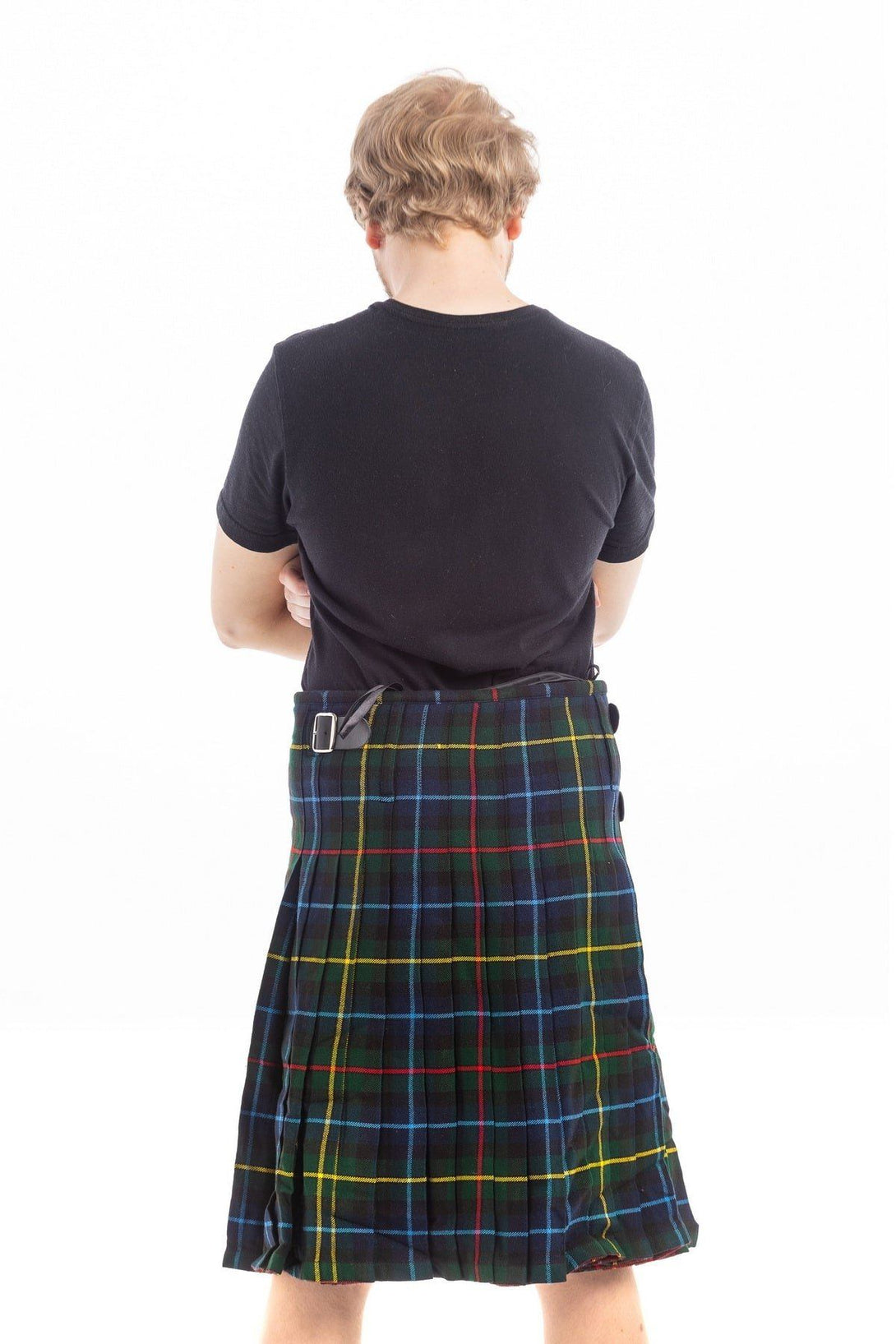 Smith Tartan kilt - Back View