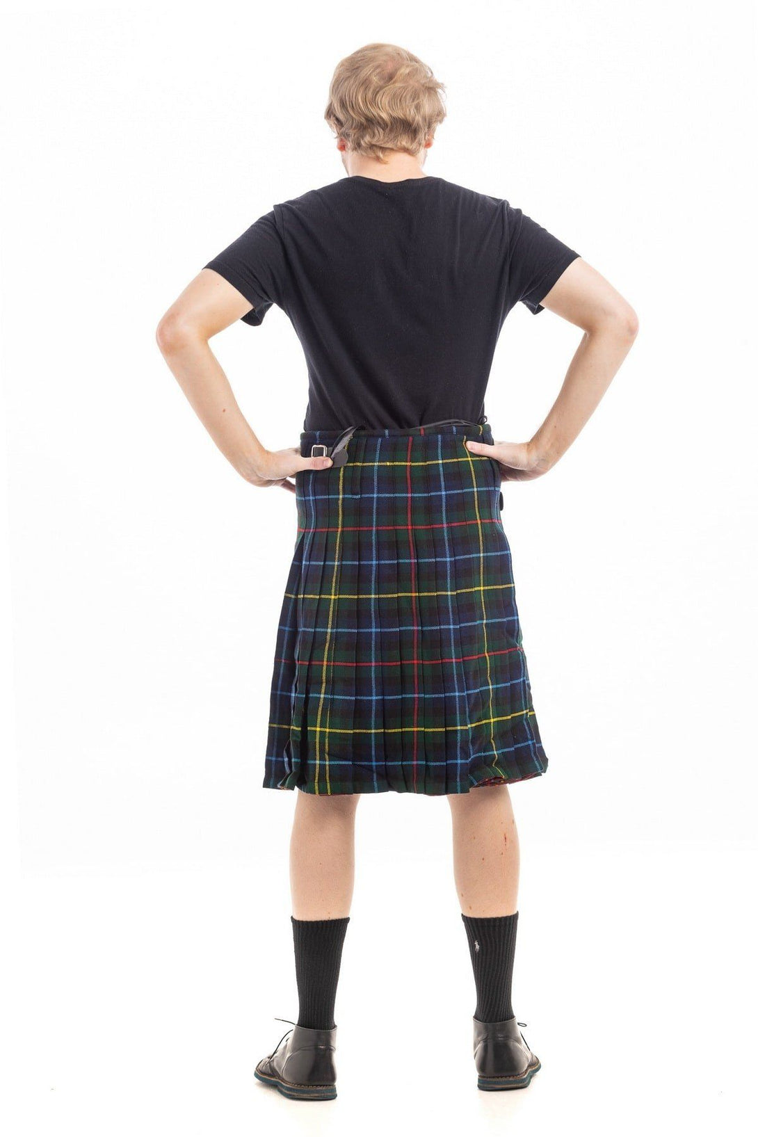 Clan Smith Tartan kilt - Back view