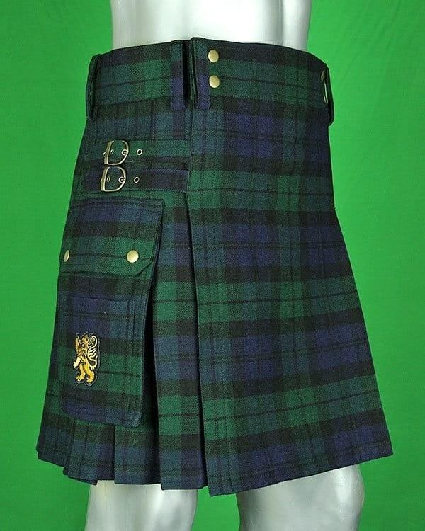 BLACK WATCH TARTAN CONTEMPORARY KILT