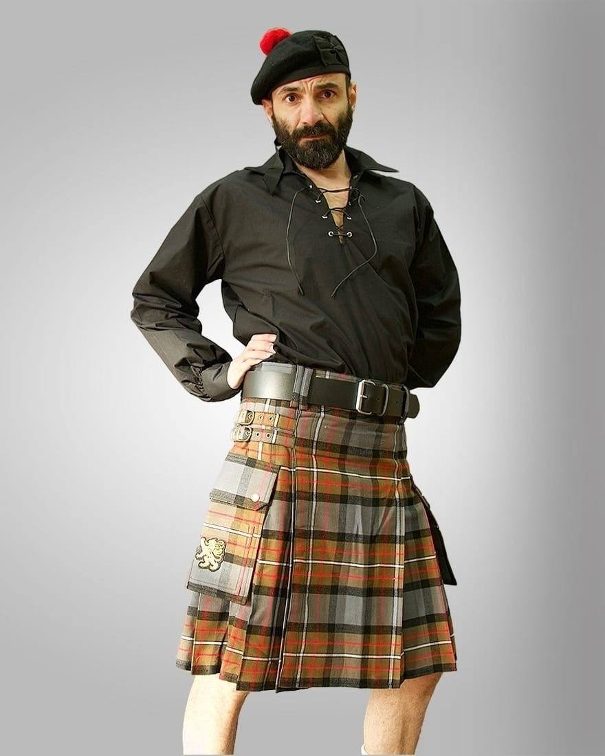 WETHERED TARTAN CONTEMPORARY KILT