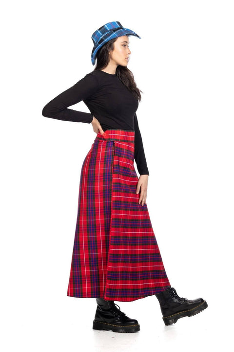 Maxi Tartan Skirt