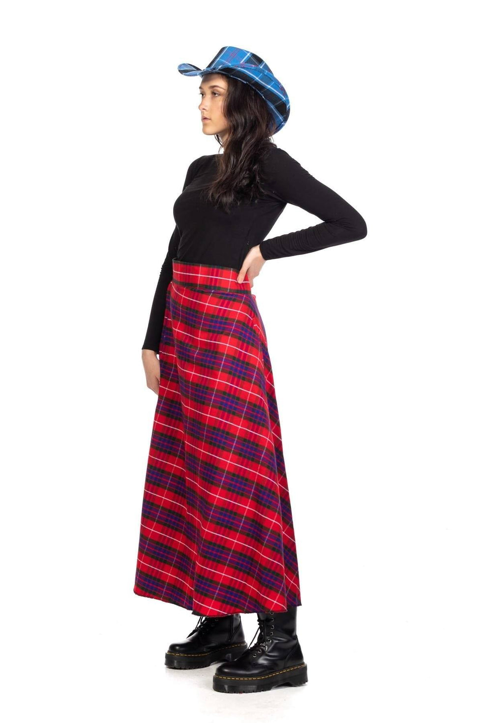 Maxi Tartan Skirt For Women | Scottish Kilt