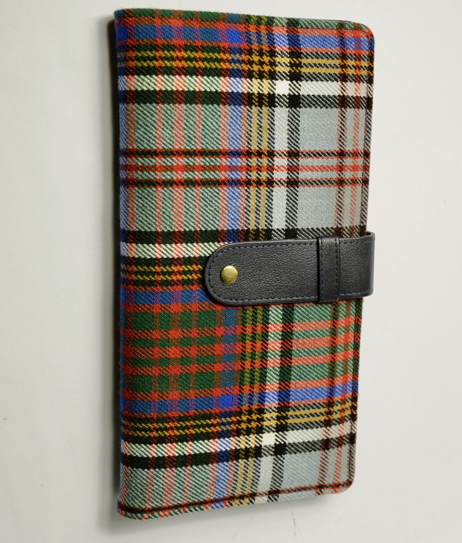 Tartan Lined Leather Wallet - Choose from 4,000 Tartans