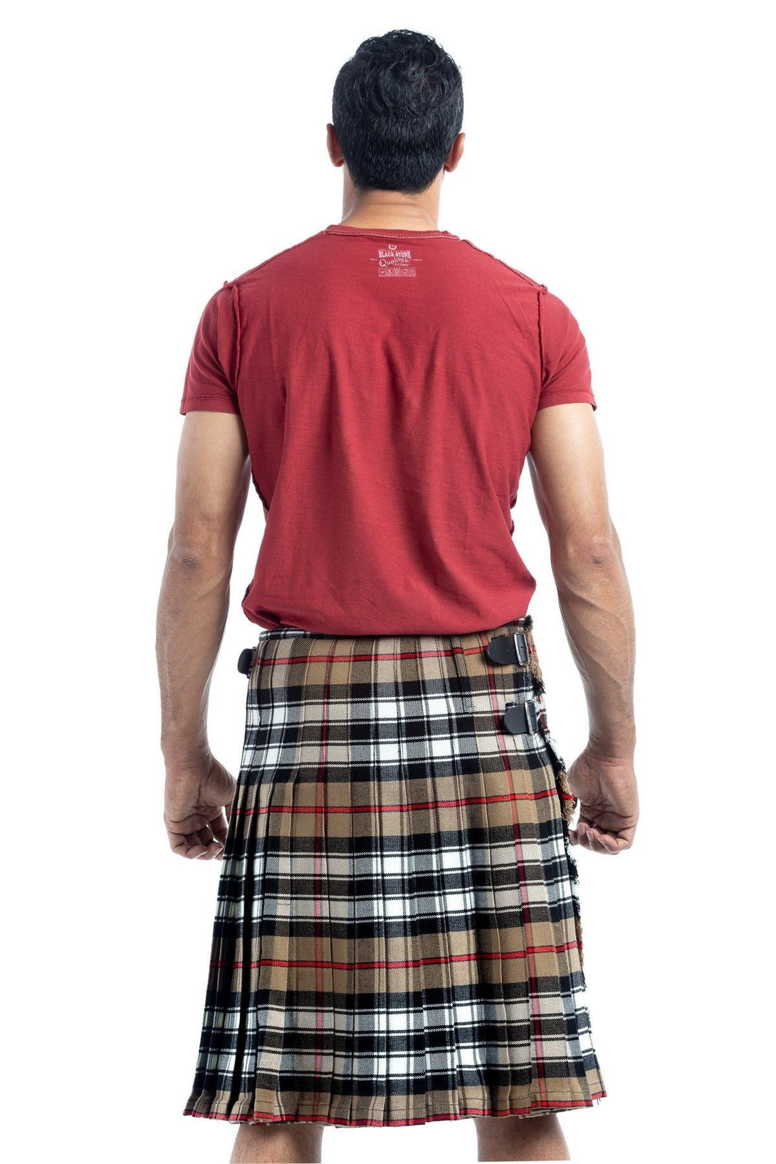 Thomson Camel Tartan Kilt - Back