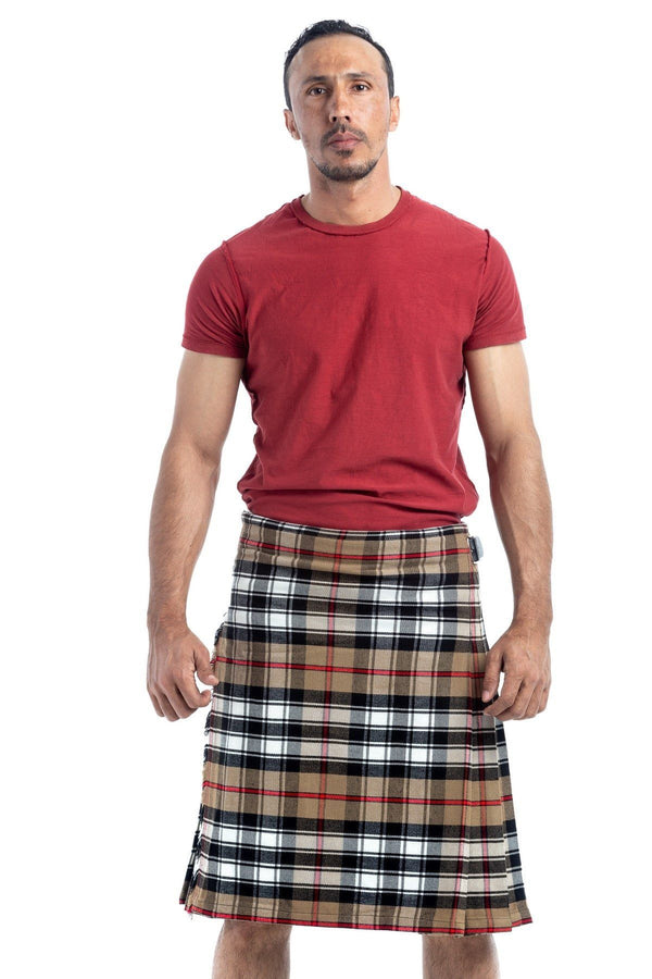 Thomson Camel Tartan Kilt - Front