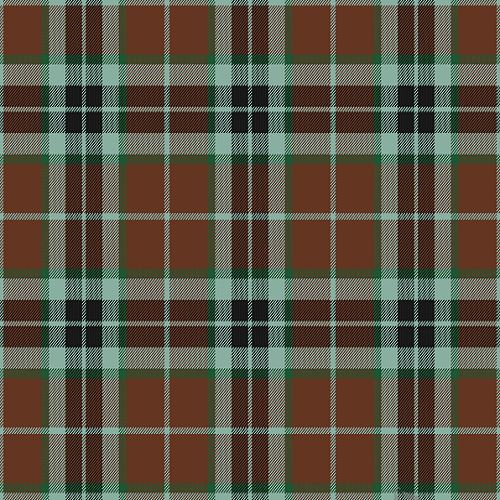 Thomson Hunting tartan swatch