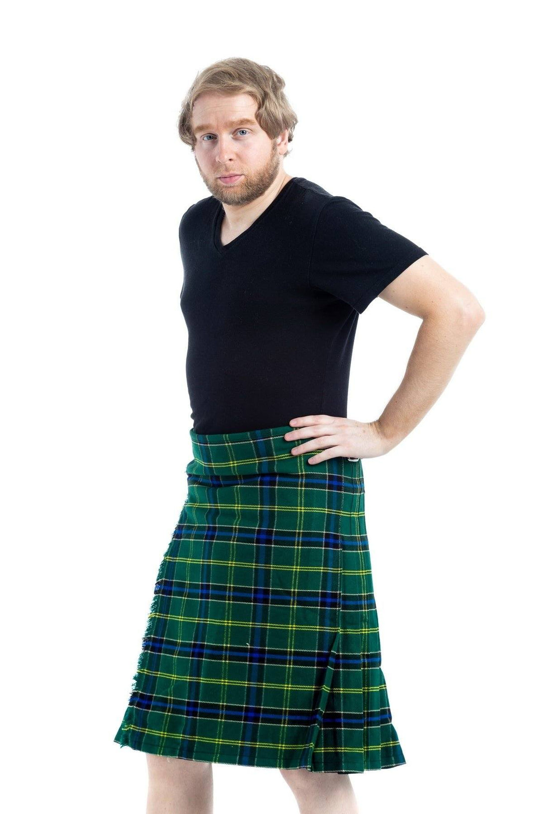 US Army Tartan Kilt - Right side view