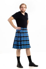 US Navy Tartan kilt - Side view
