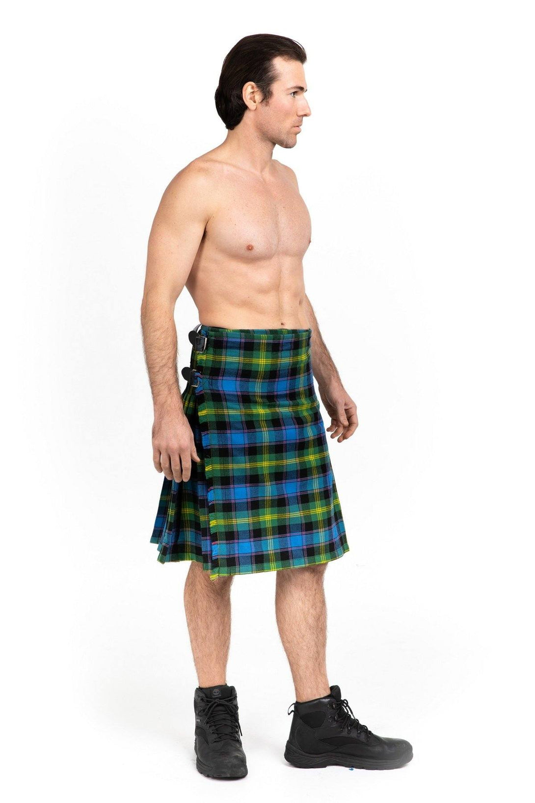 Watson Tartan Kilt - Left Side view