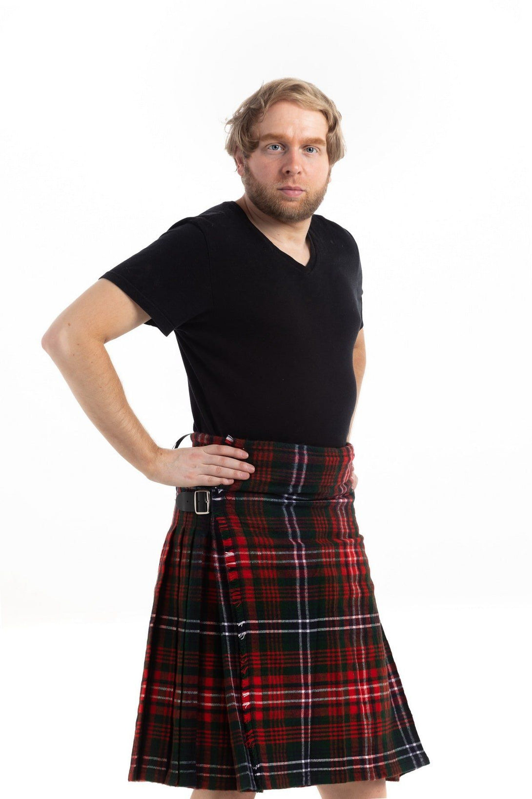 Wilson Tartan Kilt  - Right side view