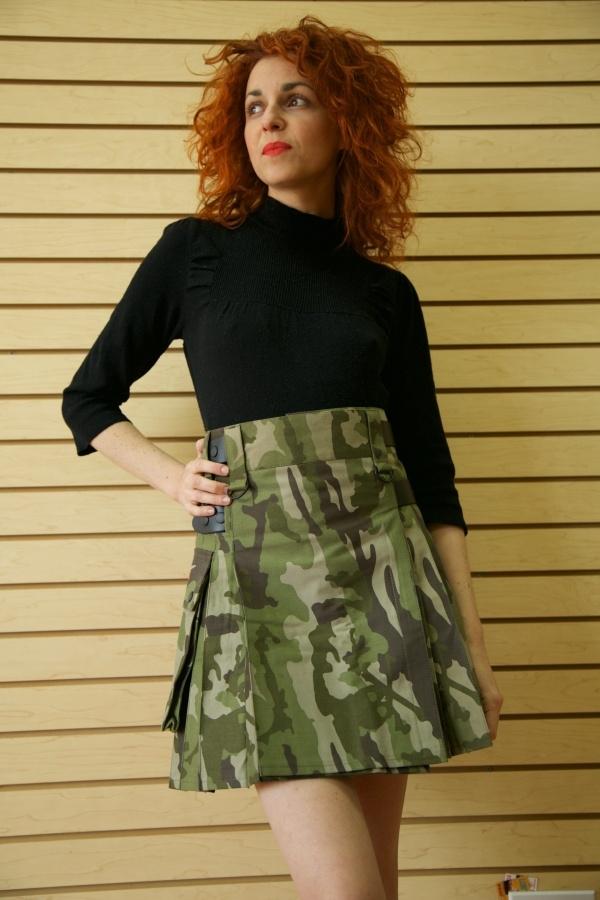 Women's Camo Kilt